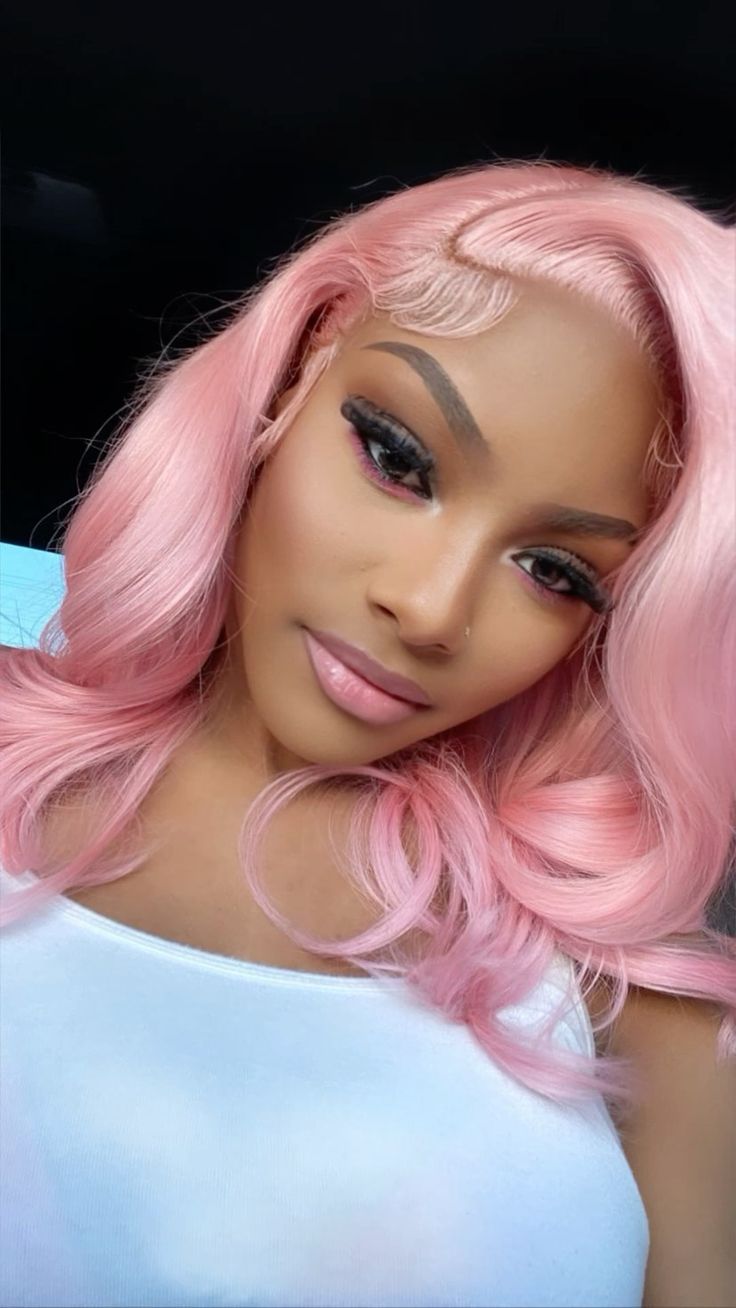 Pastel Pink Wig